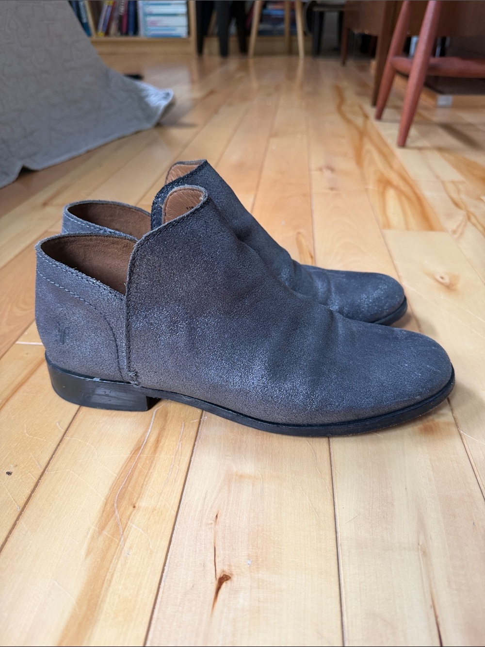 Frye ELYSSA SHOOTIE Booties/Low Boots in Silver